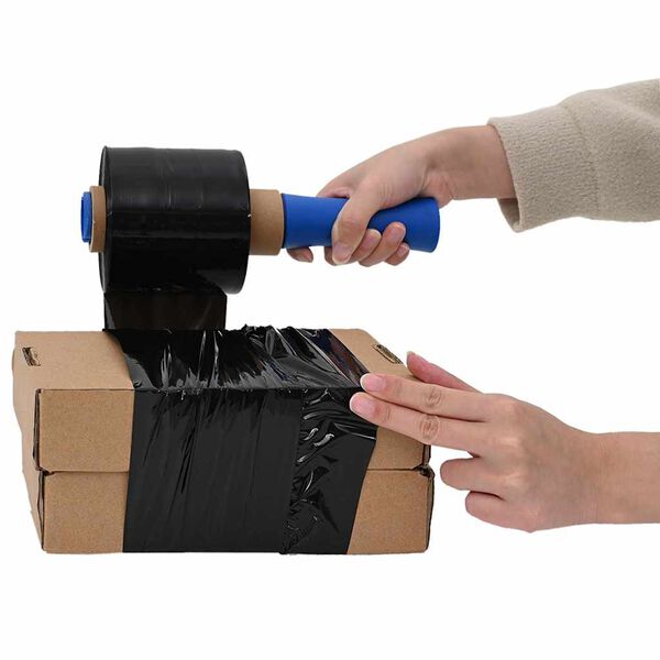 vidaXL raztegljive folije 50 kosov Črna 23 µm 10 cm x 150 m