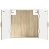 vidaXL Omara za tarče HOORN Sonoma hrast 52,5 x 10,5 x 53,5 cm