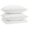 vidaXL 90% Gosji puh set odej FULDA 3 kos 240 x 260 cm Poletje 100 GSM