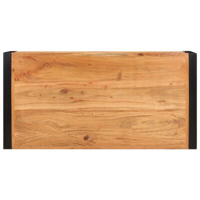 vidaXL Klubska mizica 120x60x40 cm trden akacijev les