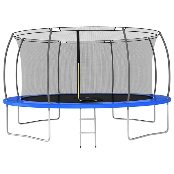 vidaXL Trampolin komplet okrogel 460x80 cm 150 kg