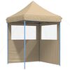 vidaXL Zabavni &scaron;otor 200 x 200 x 306 cm Bež Oxford tkanina