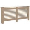 vidaXL Pokrov za radiator 172x19x81,5 cm mediapan