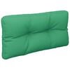 vidaXL Blazina za kavč iz palet zelena 80x40x12 cm