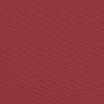 vidaXL Blazina za vrtno klop vinsko rdeča 100x50x7 cm oxford tkanina