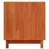 vidaXL Pasja hi&scaron;a Voskast rjav 90 x 60 x 67 cm Masivno borovo les