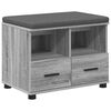 vidaXL Haldna klop Siva Sonoma 60 x 38 x 46 cm
