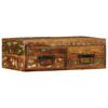 vidaXL Stenska TV omarica 60x30x19 cm trden predelan les