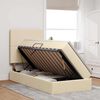vidaXL Postelja z dodatnim prostorom za shranjevanje in vzmetnico