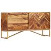 vidaXL Komoda 118x30x60 cm iz trdnega palisandra