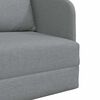 vidaXL Sofa postelja Svetlo siva 65 x 80 x 83 cm blago