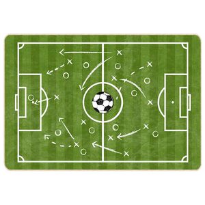 vidaXL Otro&scaron;ka preproga zelena 160x230 cm nogometno igri&scaron;če pralna