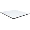 vidaXL Boxspring postelja temno sivo blago 160x200 cm