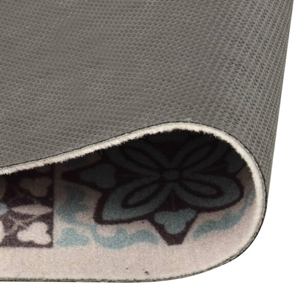 vidaXL Kuhinjska preproga pralna barva mozaika 60x300 cm