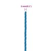 vidaXL Delovna vrv moder 3 mm 25 m polipropilen