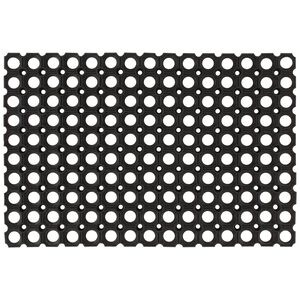 vidaXL Predpražnik pravokoten 40x60 cm guma