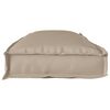 vidaXL Blazina za klop palete Taupe 110 x 40 x 8 cm Oxford tkanina