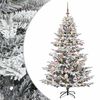 vidaXL Umetna božična jelka z bučko 150 cm 150 LED Toplo bela