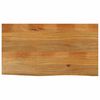 vidaXL Mizna plo&scaron;?a z naravnim robom 100x60x3,8 cm trden mangov les