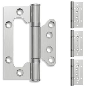 vidaXL Tečaj 4 kos 100 x 75 x 13 mm Srebrna Jeklo