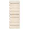 vidaXL Pralne brisače FROGN 10 kosov kremne 30x30 cm 360 g/m&sup2;