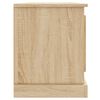 vidaXL TV omarica sonoma hrast 100x35,5x45 cm inženirski les