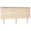 vidaXL Posteljno vzglavje 154x6x82,5 cm trdna borovina