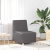 vidaXL Modularna sofa enota brez naslonov 3 pcs Siva 55 x 74 x 82 cm