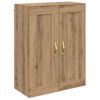 vidaXL Stenska omara Umetni hrast 69,5 x 34 x 90 cm Inženirski les