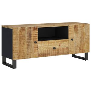 vidaXL TV omarica 105x33,5x46 cm trden mangov les in inženirski les