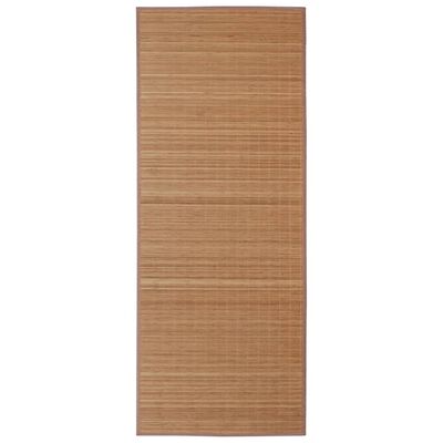 vidaXL Preproga iz bambusa 160x230 cm rjave barve