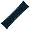 vidaXL Prevleka za blazino HEERLEN Temno modra 40 x 145 cm