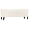 vidaXL Klop krem 100x35x41 cm umetno usnje