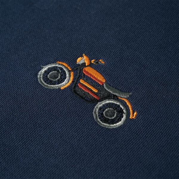 Otro&scaron;ki pulover mornarsko modra melange 128