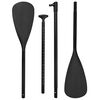 vidaXL 2 v 1 Kayak & SUP Paddle 203 x 19,5 cm Črna