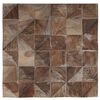 vidaXL Stenske plo&scaron;če 11 kos Beljeno 30 x 30 x 1,7 cm Trden tikov les