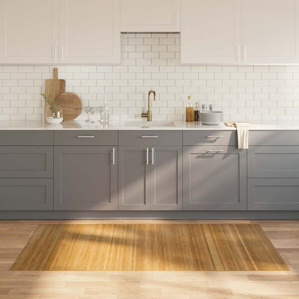 vidaXL Preproga pravokotna naravna 100x200 cm bambus