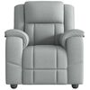 vidaXL Naslanjač svetlo sivo blago