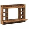 vidaXL Stenska miza Star les 105 x 48 x 75 cm Inženirski les