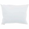 vidaXL Vzglavnik 50 x 75 cm Bombaž Bela