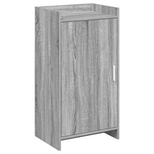 vidaXL Omara za čevlje Siva Sonoma 48 x 36 x 92 cm Inženirski les