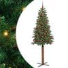 vidaXL Ožja jelka Zelena 180 cm PVC in trden bor