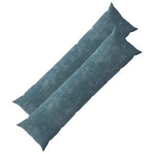 vidaXL Prevleka za blazino 2 kos HEERLEN Modra 40 x 145 cm