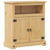 vidaXL Kopalni&scaron;ka omarica Corona 70x33x80 cm trdna borovina