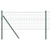 vidaXL Sistem za pritrditev varjene žične ograje 10 x 0,6 m (&Scaron; x V)