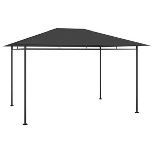vidaXL Paviljon 384x281x270 cm antraciten 180 g/m&sup2;