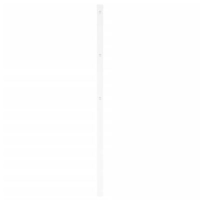 vidaXL Kovinsko vzglavje belo 180 cm