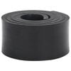vidaXL Gumijast rob za snežni plug črne barve 180x10x1 cm