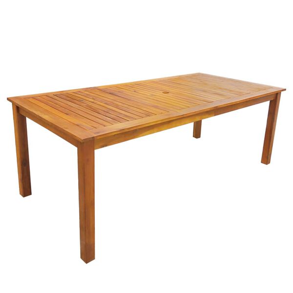 vidaXL Zunanja jedilna garnitura 7-delna trden akacijev les