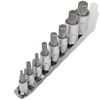 vidaXL 12-točkovni nastavki komplet 8 kosov na traku